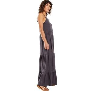 Z Supply Rory Tiered Cotton Slub Maxi Dress